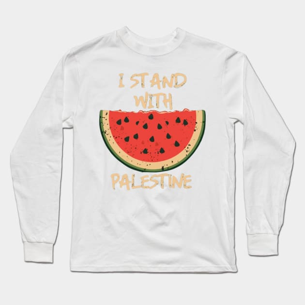 I stand with palestine Long Sleeve T-Shirt by Aldrvnd